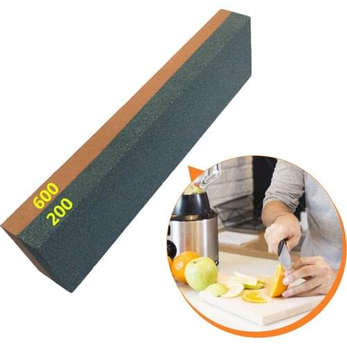 Sharpener 200/600 Grit Double Sides Knife Sharpening Stone Knives Coarse Sharpening Whetstone Grindstone 200*50*25mm