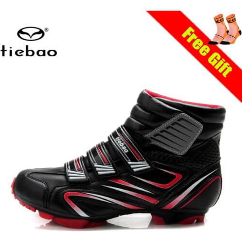 Tiebao sapatilha ciclismo mtb winter mountain bike shoes zapatos ciclismo cycling shoe Racing shoes Self-Locking bike boots