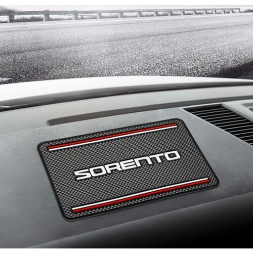 1pcs Car Anti Slip Mat Phone Holder non slip Pad Non-Slip Mat For Kia SORENTO 2017 2018 Accessories Car Styling