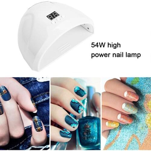 36W Nail Dryer UV Lamp For Nail LED UV Lamp 12 Leds Beads USB Lamp For Manicure LCD Display Fast Drying All Gels Nail Polish
