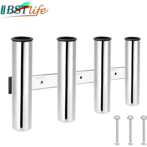 4 Tubes Link stainless steel 316 fishing rod holder fishing rod rack socket for marine fishing box kayak boat yacht