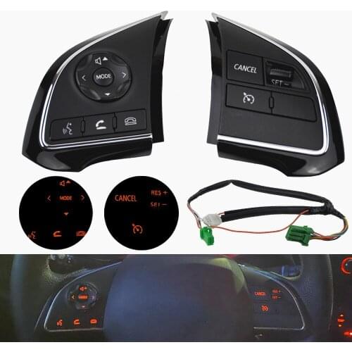 Car Accessories Cruise Control Switch Steering Wheel Button For Mitsubishi Outlander 3 Eclipse Cross Xpander 2016-2020 ASX 2018