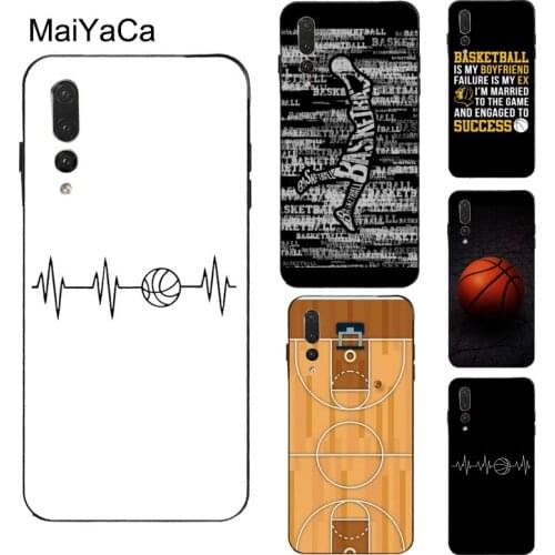 MaiYaCa Basketball Heart Beat Case For Huawei Honor 8X 9X 9 10 Lite 20 Pro 10i 7A Pro 7C 8A 8C 8S Y6 Y9 Y7 2019 Nova 5T