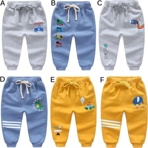 Kids Casual Children Pants Summer Fashion Baby Soft Cotton Denim Pants Kids Sports For Boys DS29