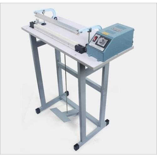 Electric 220v 1ph Foot Pedal impulse Plastic bag sealer heat sealing machine package shrinking for sood electric beverage use