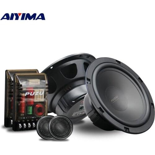 AIYIMA 6.5 Inch 180W Full Range Combination Coaxial Speaker With Tweeter Treble Speaker Two Way Crossover Car Audio Sound System