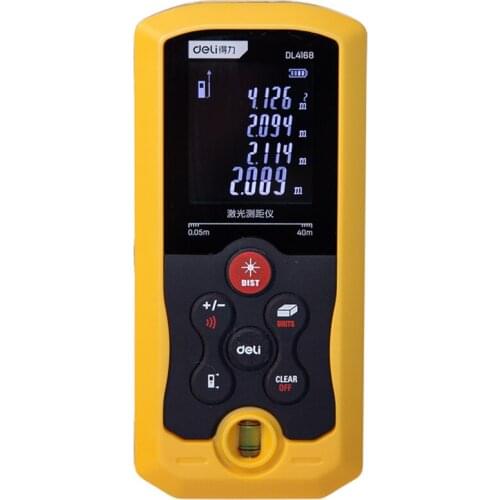 Laser rangefinder 40-100 meters, handheld intelligent measuring instrument with high precision
