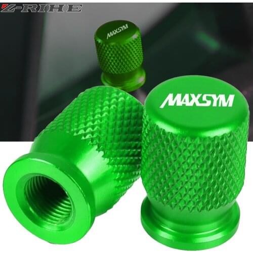 Motorcycle Aluminum Accessorie Wheel Tire Valve Stem Caps For Honda MAXSYM SYM TRANSALP 600 650 700 All Years CNC Airtight Cover