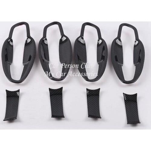 For Peugeot 5008 GT 2017 2018 Door Handle Bowl Cover Frame Trims ABS Chrome Sticker Decoration Car Styling Accessories