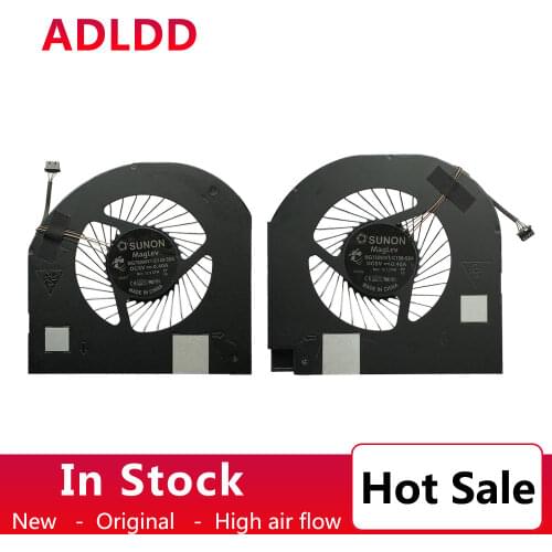 New original CPU GPU Cooling Fan cooler For Dell Precision 17 7730 M7730 7740 M7740 MG75090V1-C140-S9A MG75090V1-C150-S9A