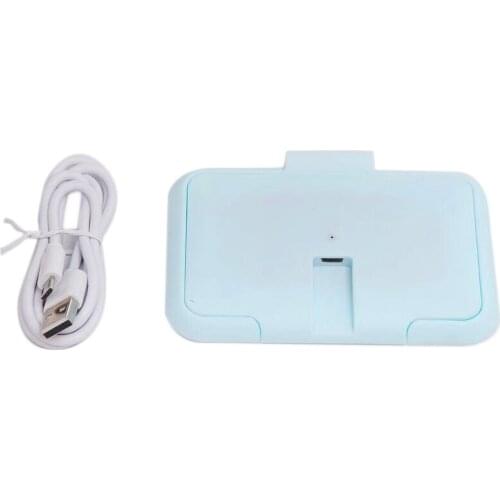 USB Portable Baby Wipes Heater Thermal Wet Towel Dispenser Napkin Heating Box Cover Home/Car Mini Tissue Paper Warmer