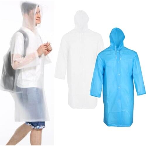 Portable Waterproof Raincoat Rain Poncho Jacket Coat for Hiking Cycling Camp