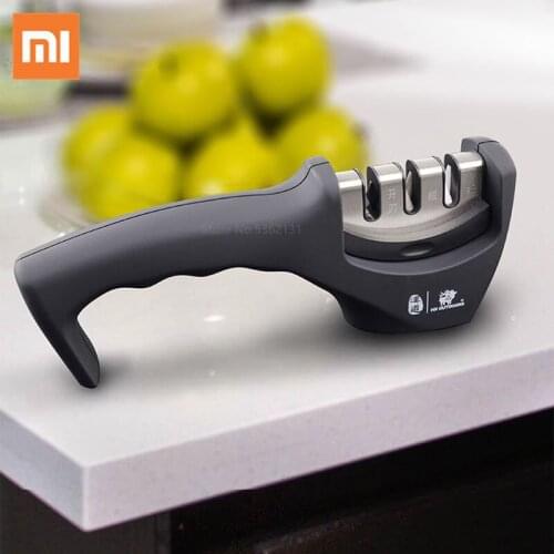 Xiaomi Youpin Knife Sharpener 3 Stages Kitchen Sharpening Stone Grinder Knives Whetstone Tungsten Diamond Ceramic Sharpener Tool