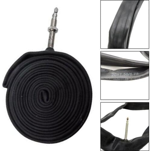 Butyl Rubber Bicycle Inner Tube Bike Tyre With 45mm French Valve FV20 X 1.5/1.75 For Mountain Bike MTB Parts Accessories