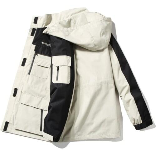 Men Women Windbreaker Coat Windproof Jackets Ski Suit Outdoor Camping Trekking Climbing Coat Waterproof