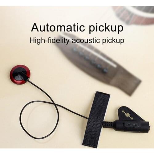 Acoustic Guitar Pickup No Battery Required High Sensibility Accessory Super String Balance Acoustic Guitar Pickup for Musical