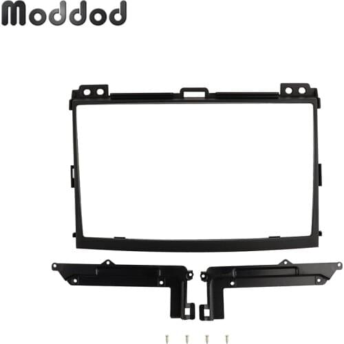 9 INCH Radio Fascia Fit for TOYOTA PRADO 120 2009 Stereo GPS Player Install Surround Trim Panel Car Accessories Dash Kit Frame