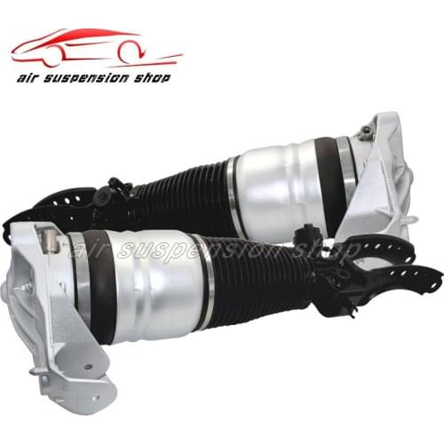 1 pair Air Suspension Airmatic Springs Shock Strut Assembly Front For Volkswagen VW Touareg Porsche Cayenne 2002-2010 7L8616040