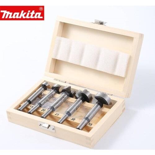 Makita Forstner Drill Bit Wood Hole Boring Cutter 10mm 15mm 20mm 25mm 26mm 30mm 32mm 35mm 40mm 50mm D-47357 Woodworking Hole Saw