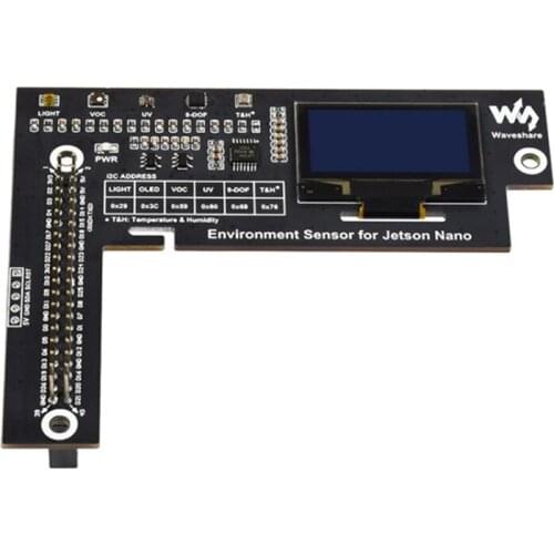 Environment Sensor, Environmental Sensor Expansion Board,I2C Interface Communication, Special For Jetson Nano