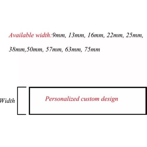 Personalize custom design multi size printed grosgrain ribbon 22-75MM printed ribbon MOQ 50 yards