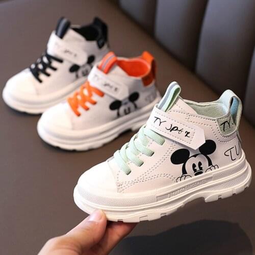 Boys Cartoon Breathable Casual Shoes Non-slip Soft Sports Sneakers Sports Shoes Girls Kids Shoes for Baby Fashion