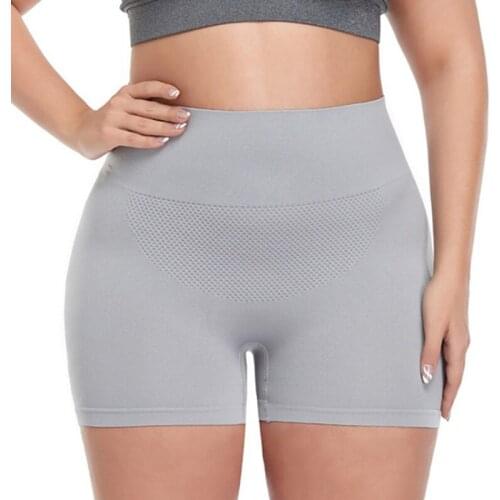 Summer Ladies Boyshort High Waist Abdomen Solid Panties Comfortable Breathable Underpanties Soft Safety Shorts