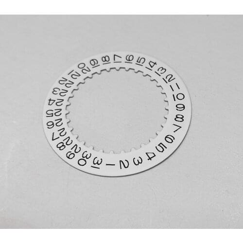 Metal Single Calendar Dial Date Disc Plate spare parts For Swiss 3135 Movement Watch Clock Repair Tool parts Replacement