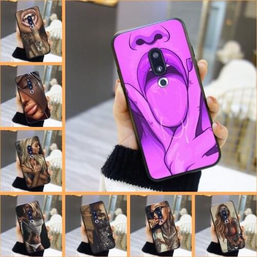 Soft Phone Case For Meizu 16th 16x 15 Lite 16 Plus Black Girl Sexy Cool Silicone Back Cover For Meizu Pro 6 7 Plus U10 U20 Case