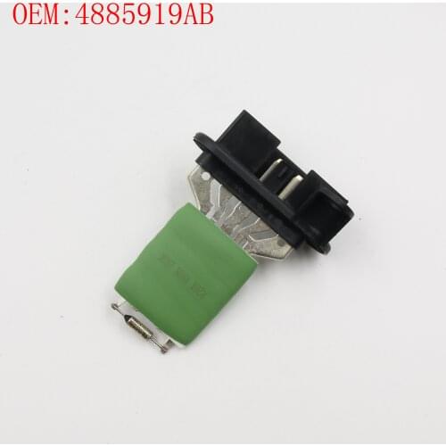 New Blower Motor Resistor Regulator use OE NO. 4885919AB 4885919AA 5174124AA for Chrysler Dodge
