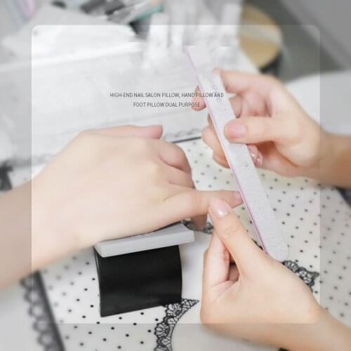 Nail Hand Pillow Hand Rests Cushion Silicone Hand Pillow Manicure Wrist Pillow U-shaped Hand Pillow for Outdoor Store Home Nail