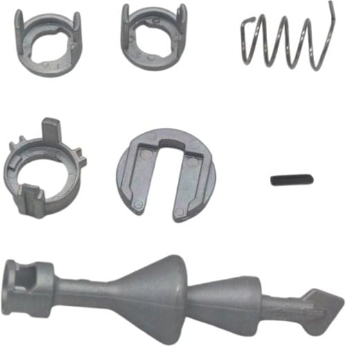 Front Left Right Side Door Lock Cylinder 7PCS Repair Kit for BMW E90 E91 E92 E93 3 SERIES