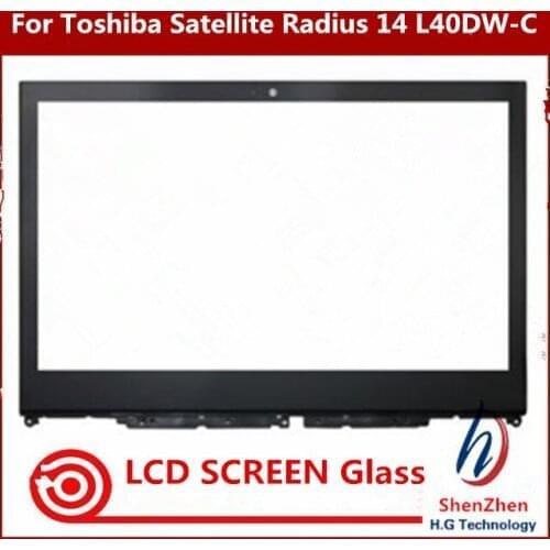 For Toshiba Satellite Radius 14 L40DW-C-104 L40DW-C-101 L40W-C-109 L40W-C1774 L40W-C1959 E45W-C4200D Touchscreen Digitizer Glass
