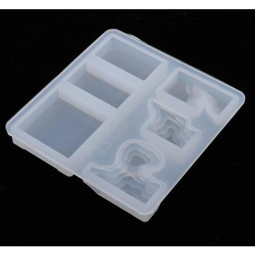 Square Multi Grids Charms Jewelry Making Silicone Mold Resin Mould Supplies