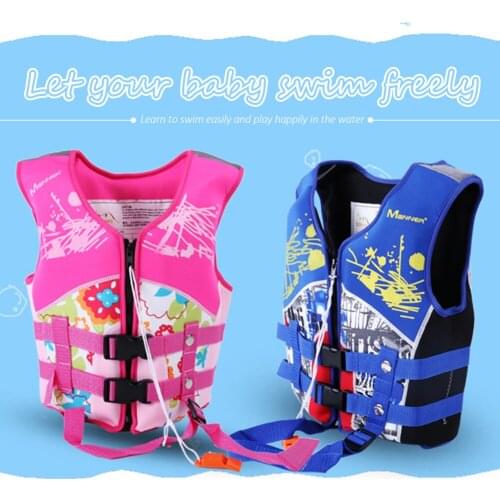 Children Buoy Life Vest Swimming Boating Fishing Water Waistcoat Jackets Polyester Life Jacket Rescue Boats Drifting Accessories