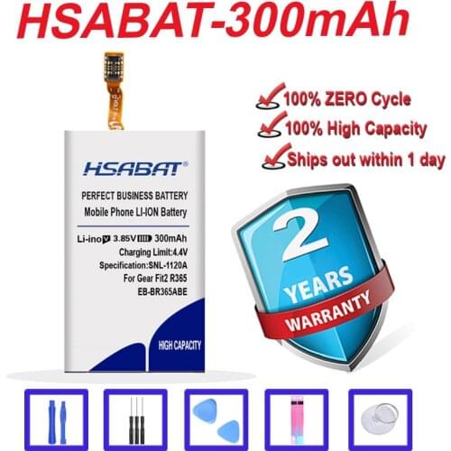 Top Brand 100% New 300mAh EB-BR365ABE Battery for Samsung Gear Fit2 Pro Fitness SM-R365 R365 Gear Fit 2 Pro in stock