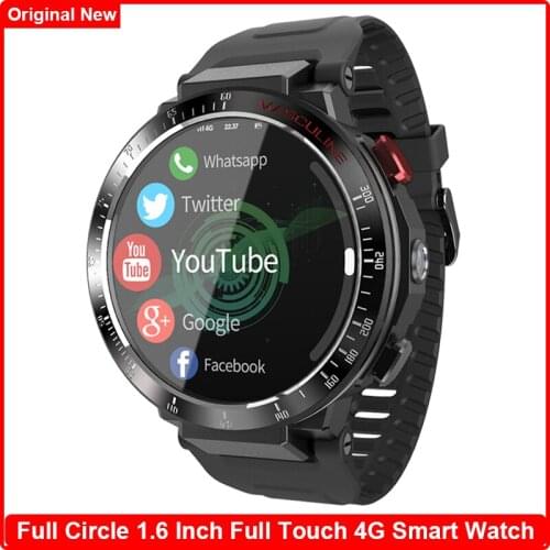 2020 Newest Samrtwatch 1.6 Inch 8MP Camera 4G Smart Watch Hebrew Android 7 1GB 16GB 800mAh Battery Men Watch смарт часы Relogio