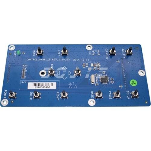 Zhongye solvent printer spare parts XP600 head control panel key board