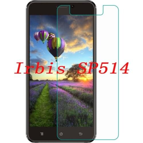 2PCS NEW Screen Protector phone For Irbis SP514 phone Tempered Glass SmartPhone Film Protective Screen Cover