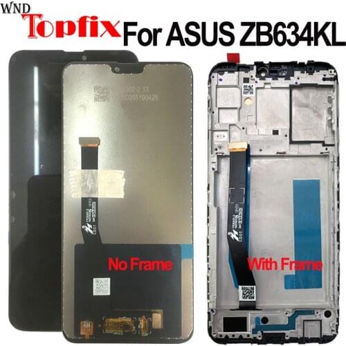 100% Tested For Asus Zenfone Max Plus (M2) ZB634K LCD Display Touch Screen Digitizer Assembly Replacement For ASUS ZB634KL LCD