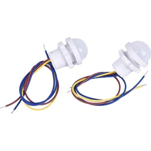 110v 220v Home Indoor Outdoor Infrared Light Motion Sensor Time Delay Home Lighting PIR Switch LED Sensitive Night Lamp