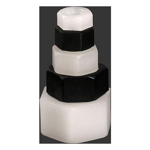 5-100Pcs M3-M20 Nylon Hex Nut Plastic PC transparent Acrylic Hexagonal Nuts M2 M3 M4 M5 M6 M8 M10 M12 M14 M16 M18 M20 *BT001-049