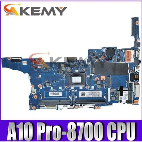 827575-001 827575-601 for HP EliteBook 745 G3 motherboard 755 G3 mainboard A10 Pro-8700 6050A2728001-MB-A02 working good