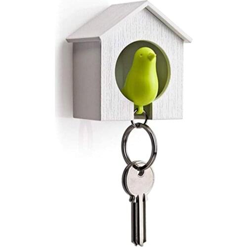 Bird House Key Holder Creative Mini Bird Nest KeyChain Anti-lost Key Holder for Home 2021 New