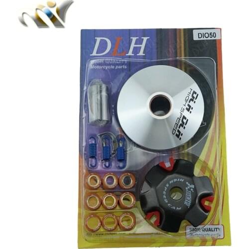 DLH Mortorcycle scooter Moped ATV CVT Variator Kit Front Clutch Drive Pulley For honda DIO 50 AF18 AF28 (Axle hole 12mm)