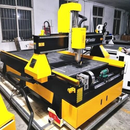 Most Popular 4x8 Feet CNC Router 4 Axis 3D Sculpture Statue CNC Milling Machine For Wood Metal Aluminum