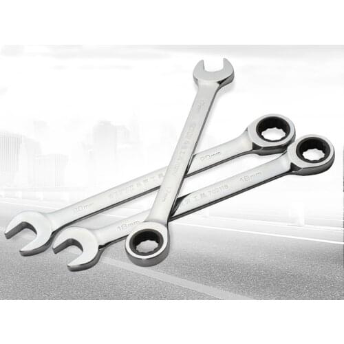 Combination Ratchet Wrench with Flexible Head,Car Repair Tools Key Spanner Torque Gear Socket Universal Ratchet Spanner Wrench