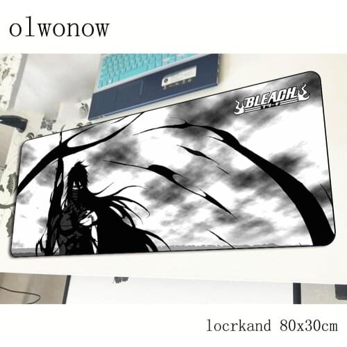 BLEACH mousepad 80x30cm Fashion gaming mouse pad big gamer mat HD pattern game computer desk padmouse keyboard large play mats