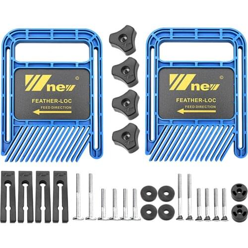 Multi-purpose Feather Loc Board Set Woodworking Engraving Machine Double Featherboards Miter Gauge Slot Woodwork DIY Tools
