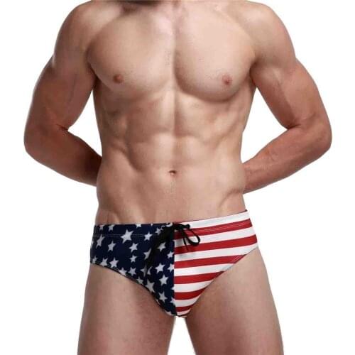 Bikini Briefs Men Swimwear Low Waist Swim Briefs Sexy Gay Swimwear Swimming Trunks Man Bikini Swimsuit Bathing Suit Beach Wear